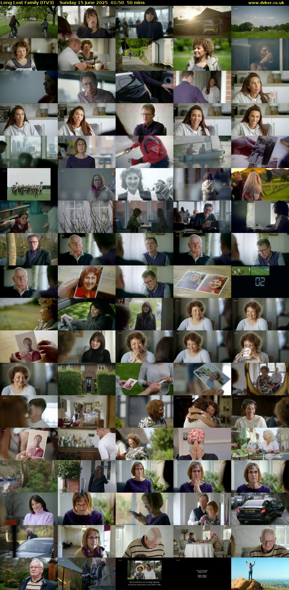 Long Lost Family (ITV3) Sunday 15 June 2025 01:50 - 02:40
