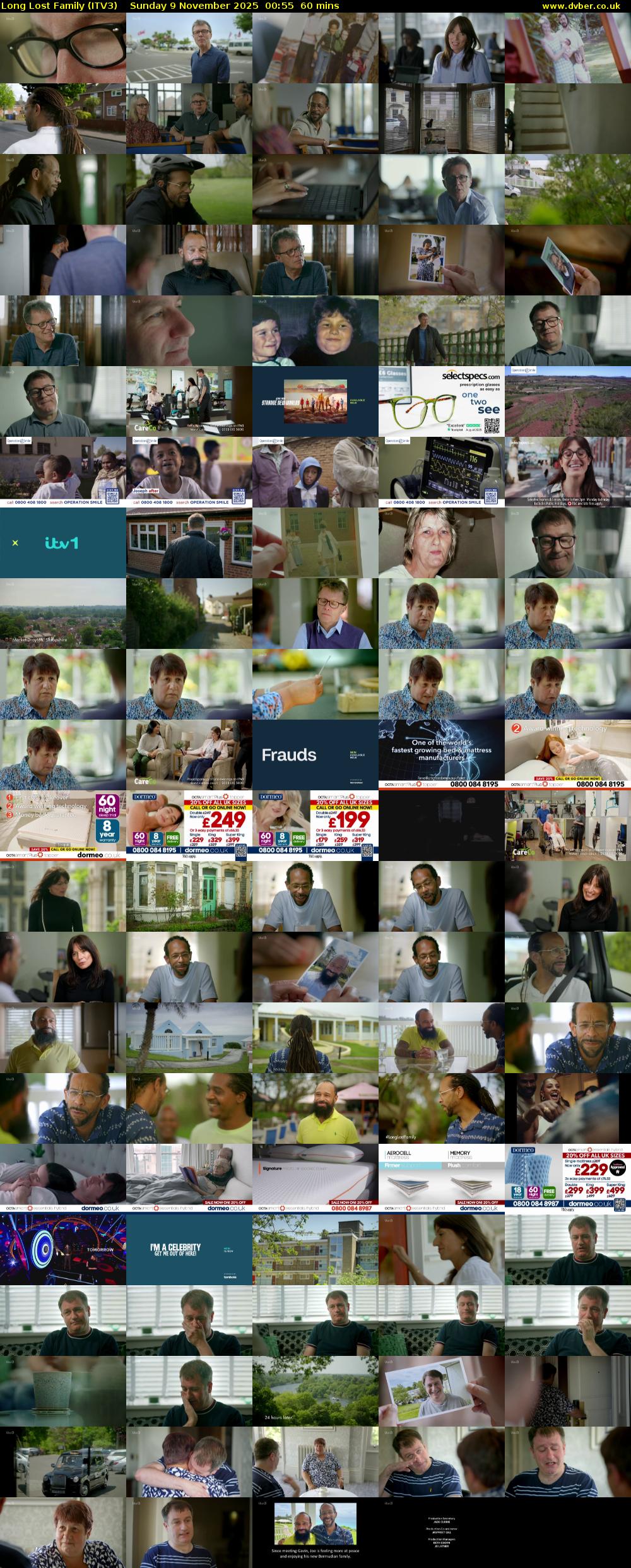 Long Lost Family (ITV3) Sunday 9 November 2025 00:55 - 01:55