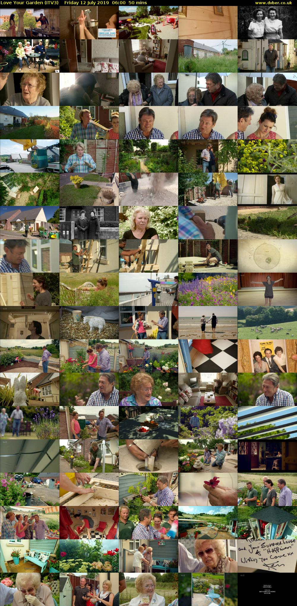Love Your Garden (ITV3) Friday 12 July 2019 06:00 - 06:50
