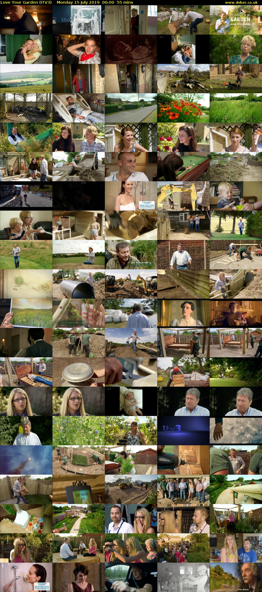 Love Your Garden (ITV3) Monday 15 July 2019 06:00 - 06:55