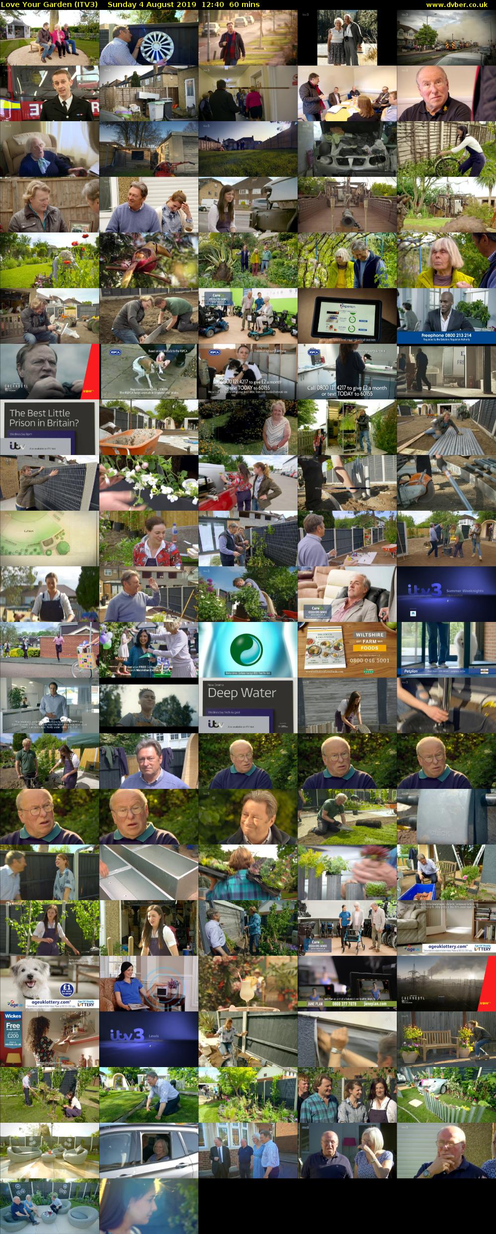 Love Your Garden (ITV3) Sunday 4 August 2019 12:40 - 13:40