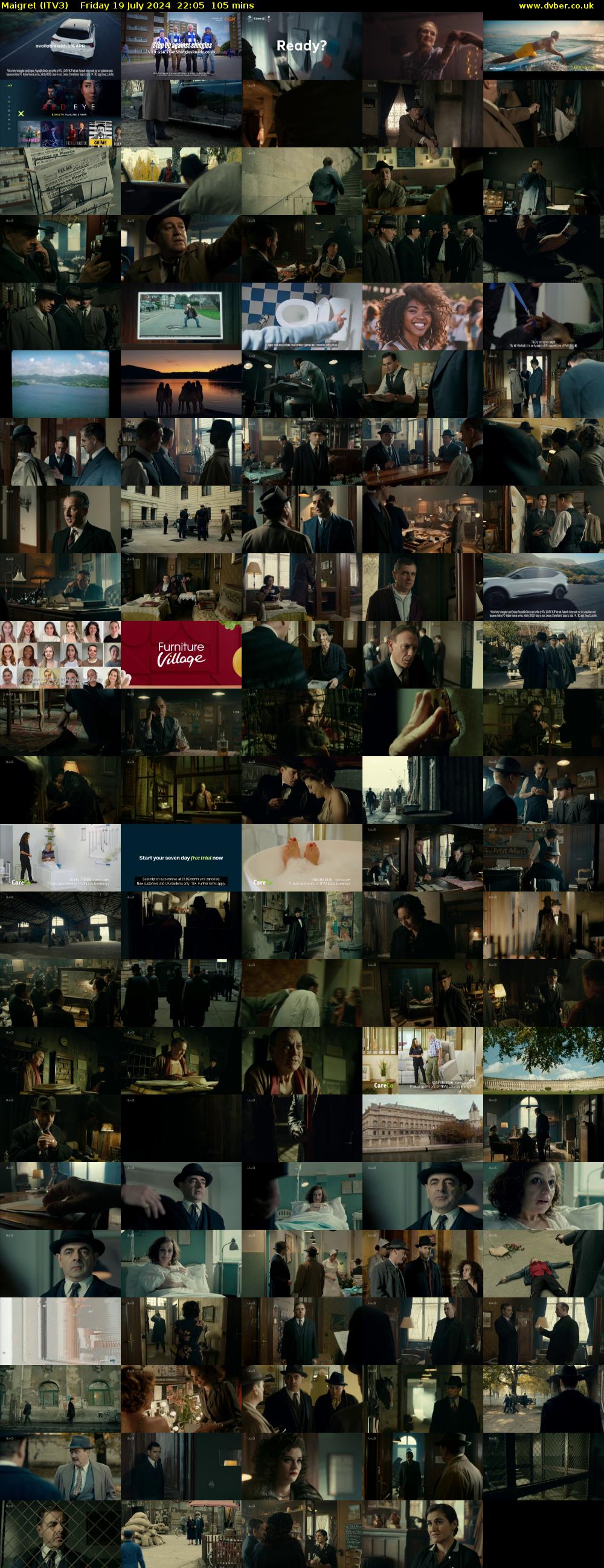 Maigret (ITV3) Friday 19 July 2024 22:05 - 23:50