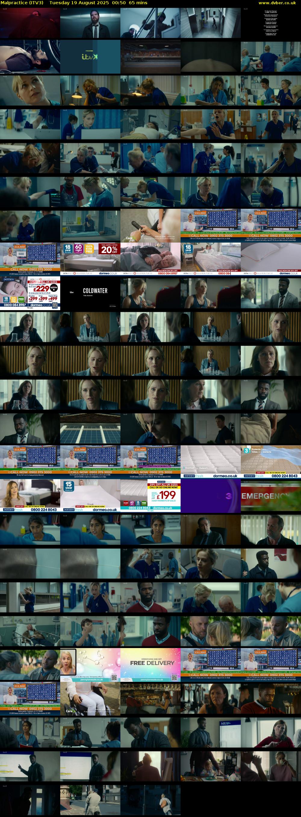 Malpractice (ITV3) Tuesday 19 August 2025 00:50 - 01:55