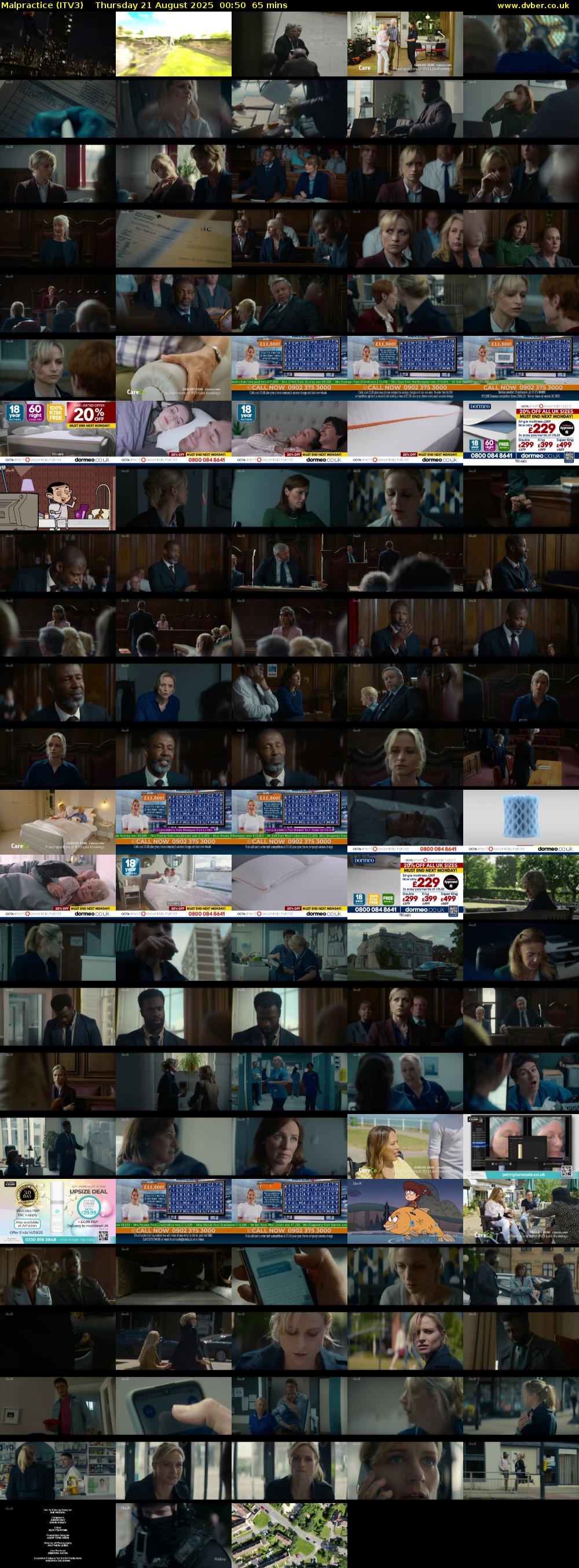 Malpractice (ITV3) Thursday 21 August 2025 00:50 - 01:55