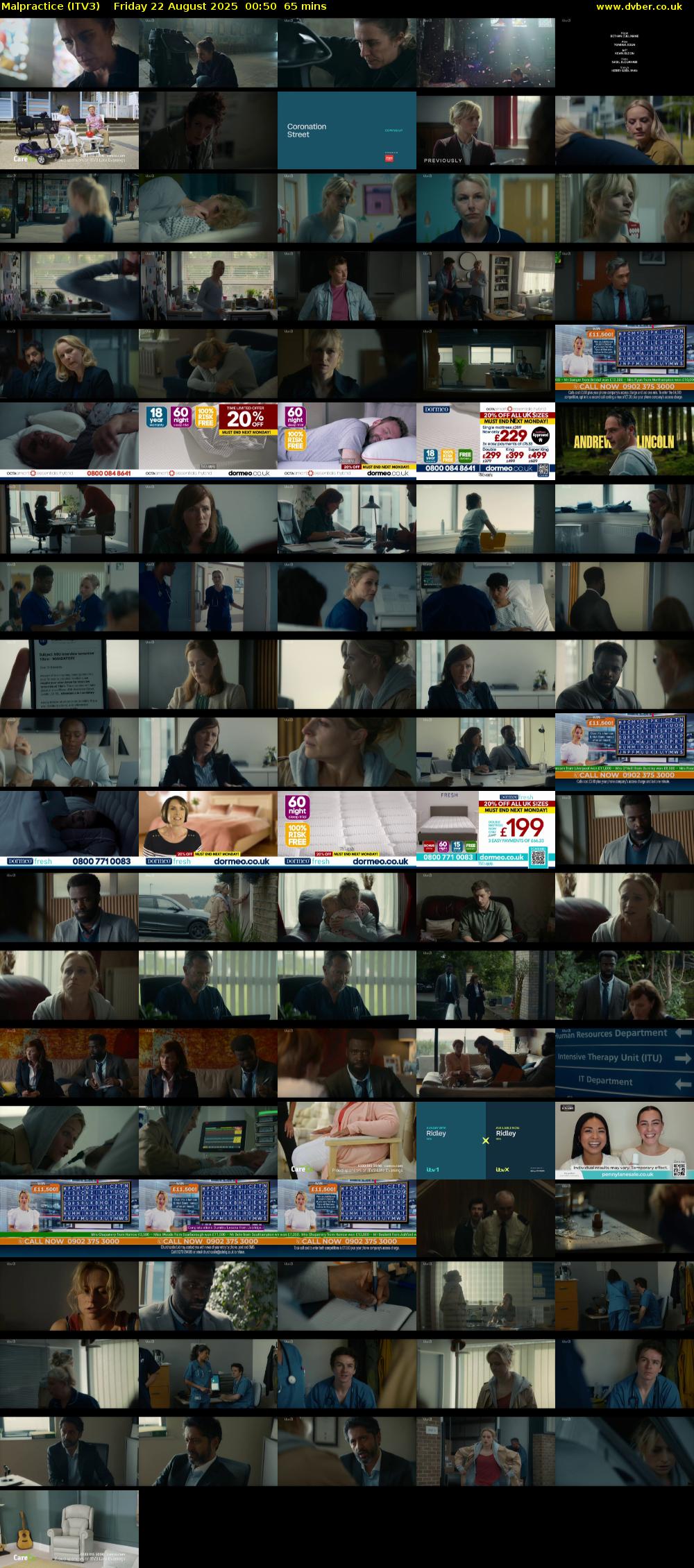Malpractice (ITV3) Friday 22 August 2025 00:50 - 01:55