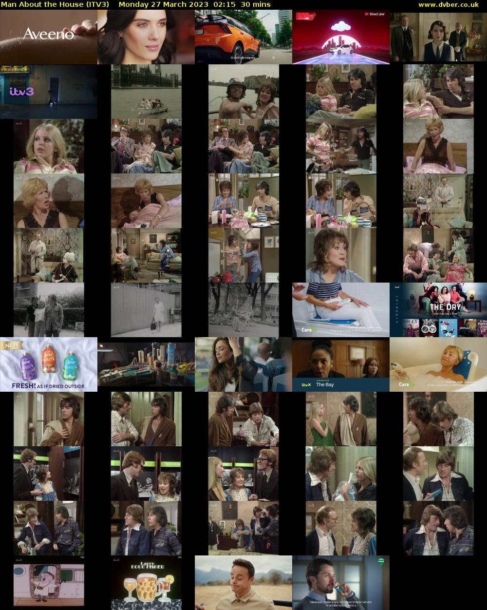 Man About the House (ITV3) Monday 27 March 2023 02:15 - 02:45