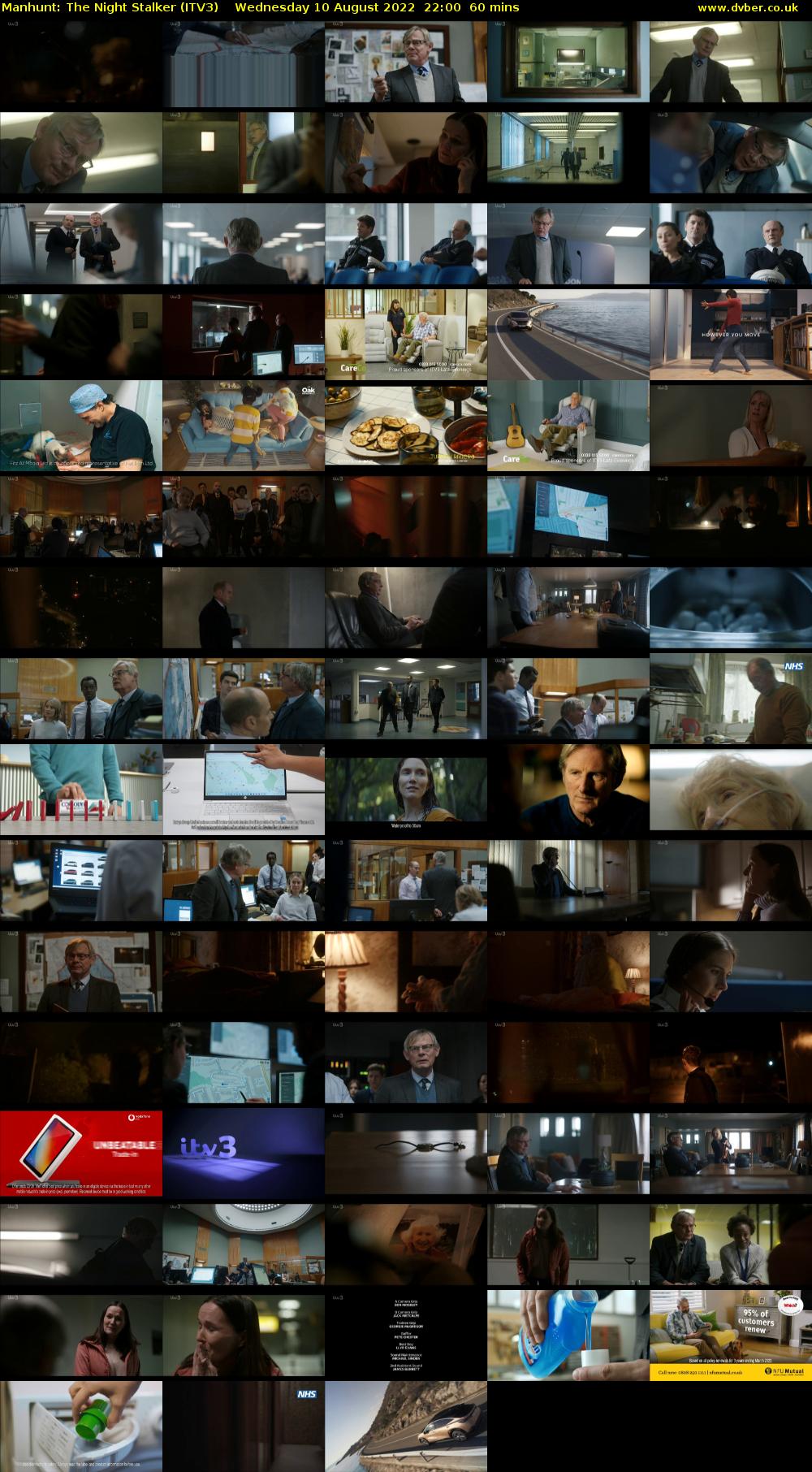 Manhunt: The Night Stalker (ITV3) Wednesday 10 August 2022 22:00 - 23:00