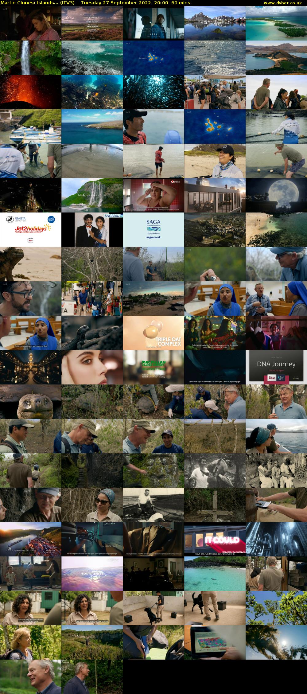 Martin Clunes: Islands... (ITV3) Tuesday 27 September 2022 20:00 - 21:00