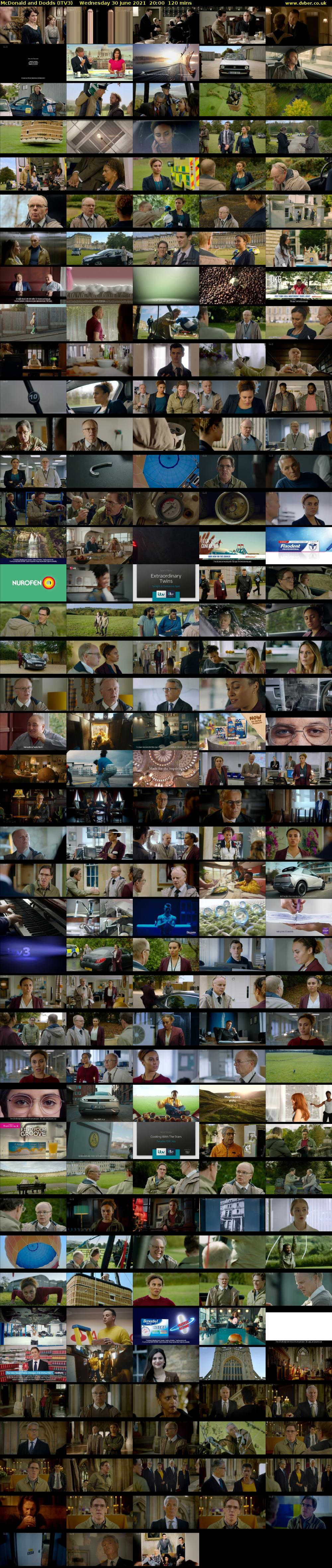McDonald and Dodds (ITV3) Wednesday 30 June 2021 20:00 - 22:00