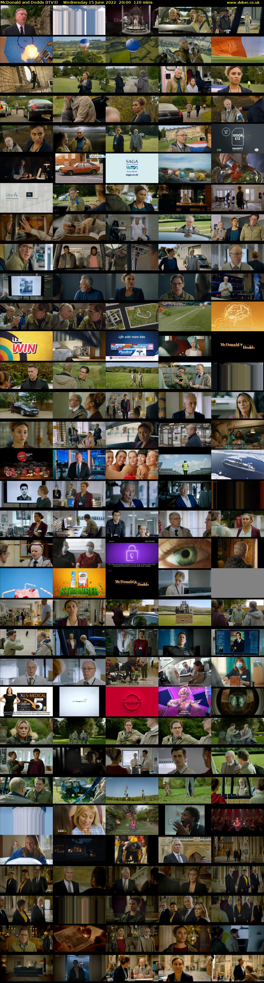 McDonald and Dodds (ITV3) Wednesday 15 June 2022 20:00 - 22:00