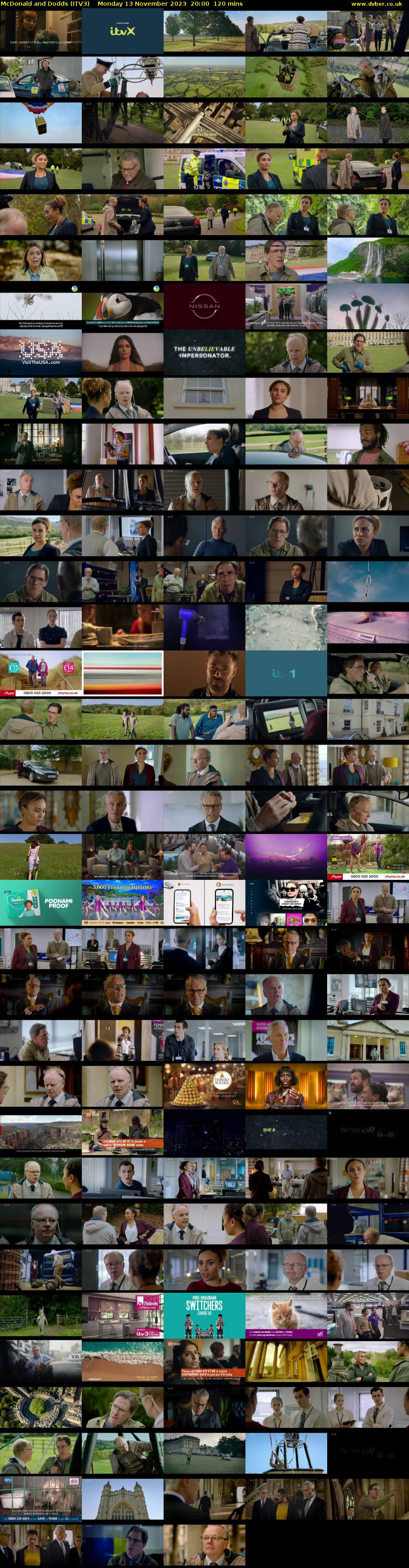 McDonald and Dodds (ITV3) Monday 13 November 2023 20:00 - 22:00