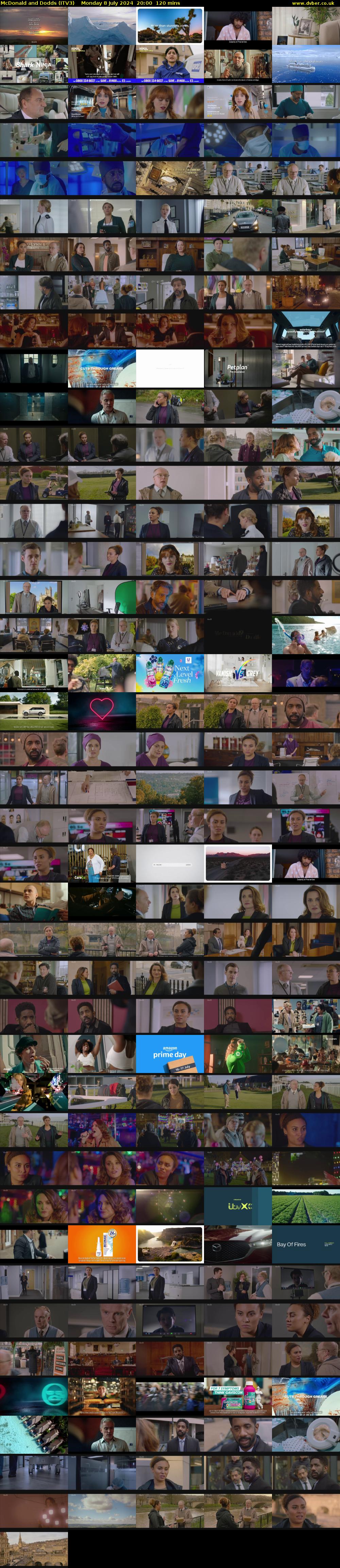McDonald and Dodds (ITV3) Monday 8 July 2024 20:00 - 22:00