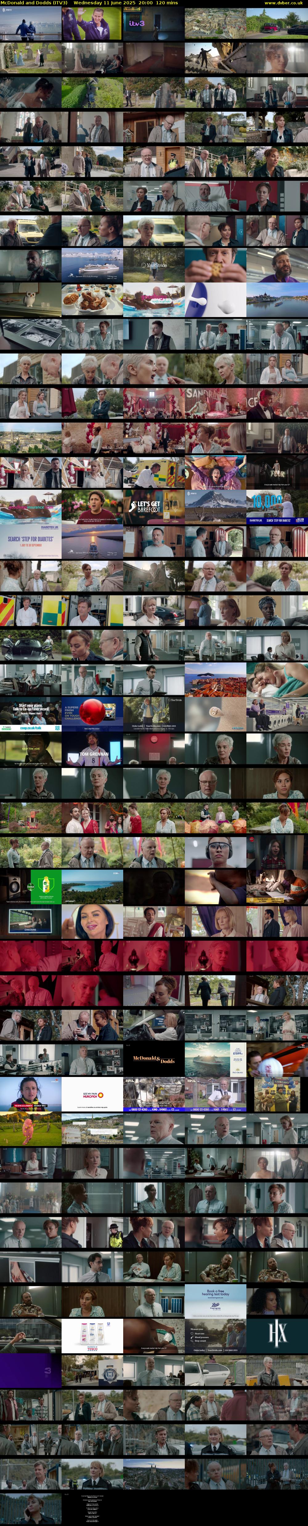 McDonald and Dodds (ITV3) Wednesday 11 June 2025 20:00 - 22:00