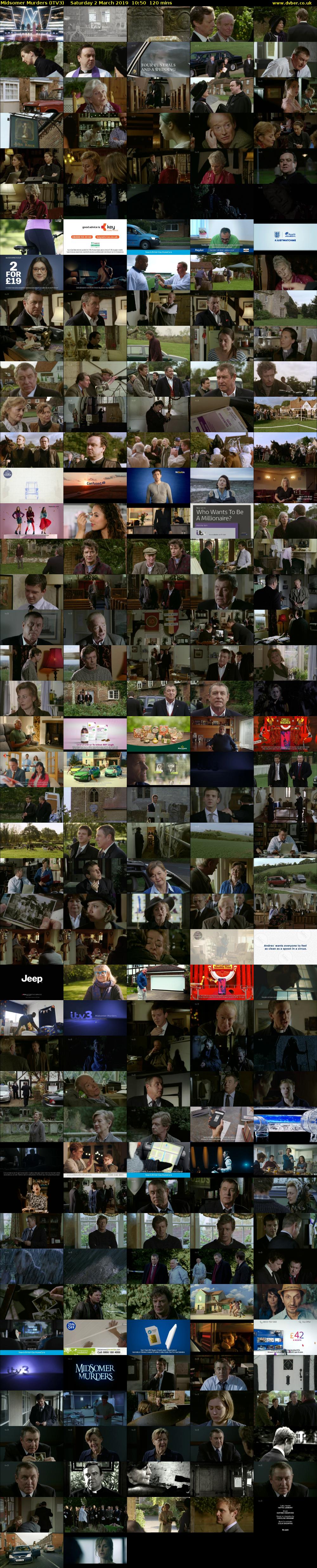 Midsomer Murders (ITV3) Saturday 2 March 2019 10:50 - 12:50