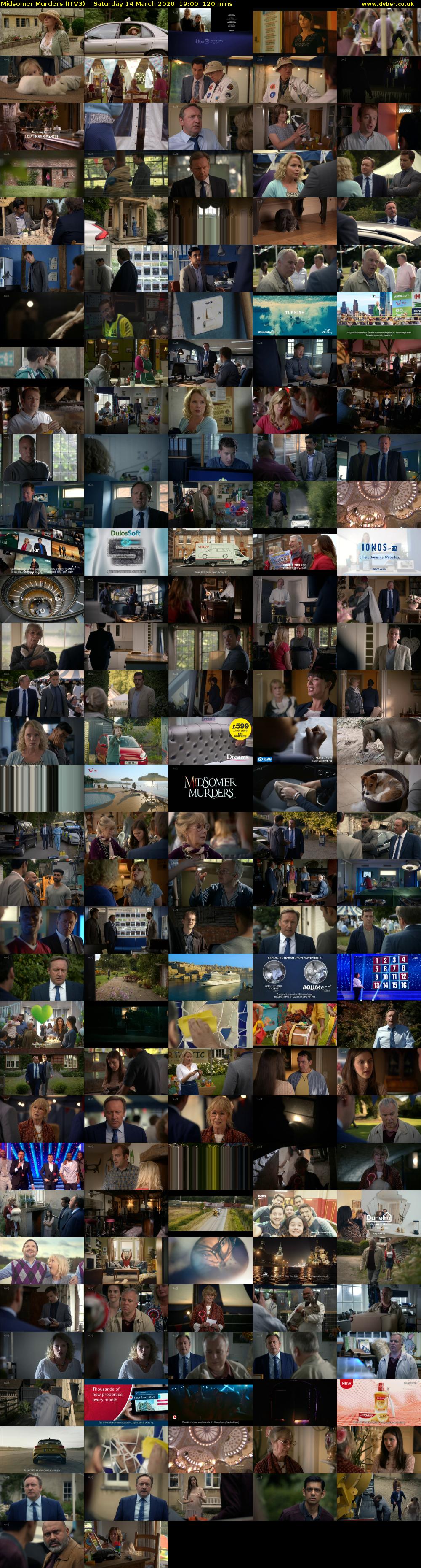 Midsomer Murders (ITV3) Saturday 14 March 2020 19:00 - 21:00