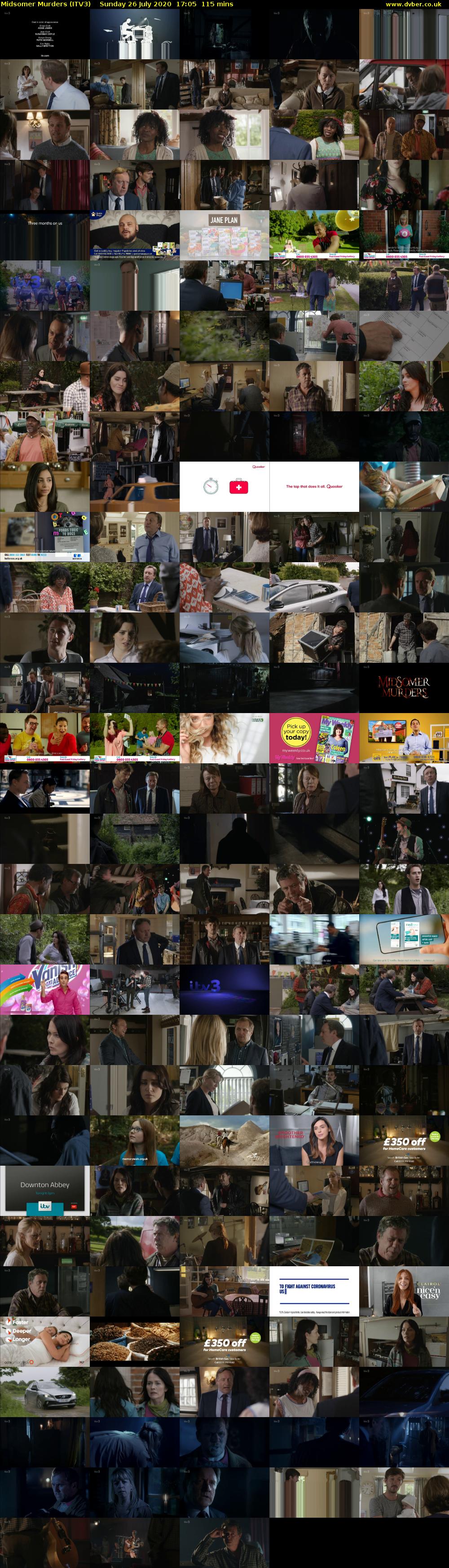 Midsomer Murders (ITV3) Sunday 26 July 2020 17:05 - 19:00