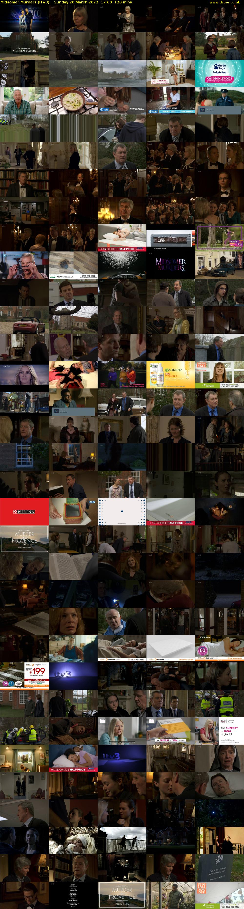 Midsomer Murders (ITV3) Sunday 20 March 2022 17:00 - 19:00
