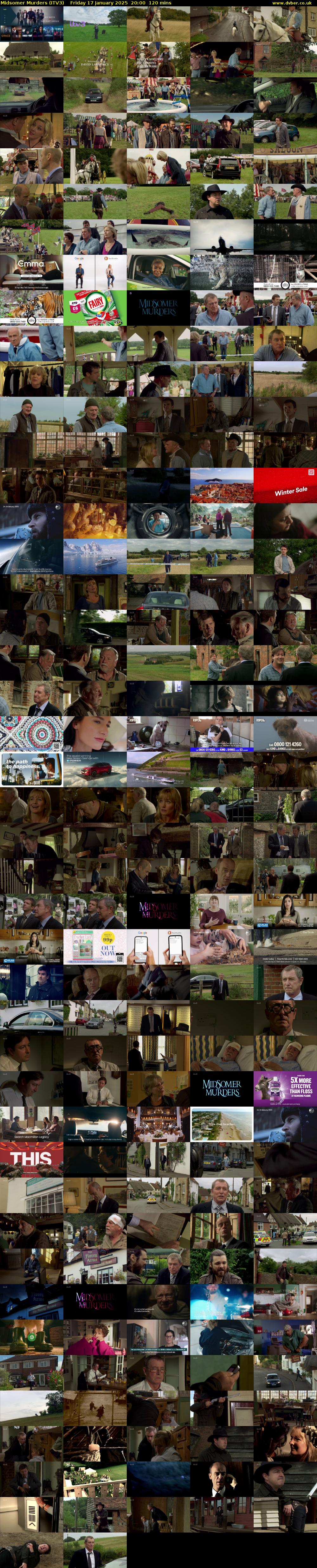 Midsomer Murders (ITV3) Friday 17 January 2025 20:00 - 22:00