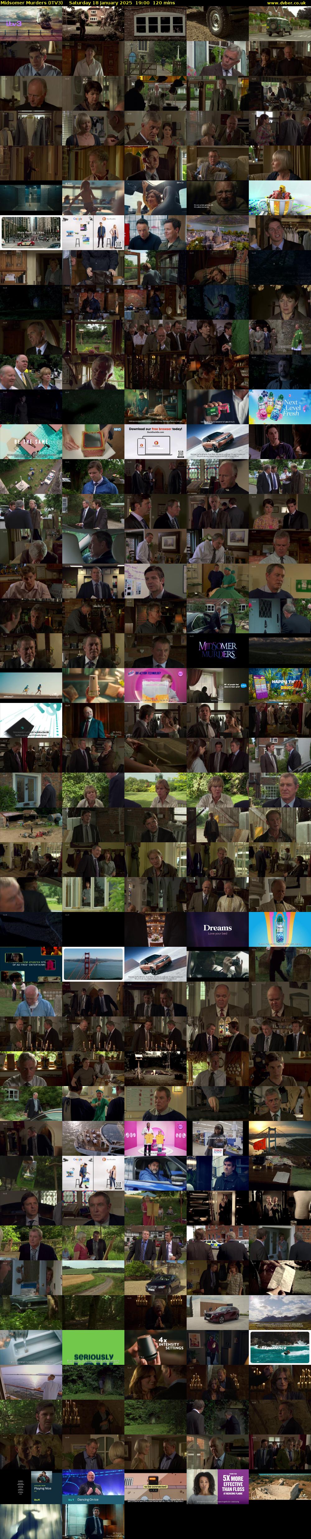 Midsomer Murders (ITV3) Saturday 18 January 2025 19:00 - 21:00