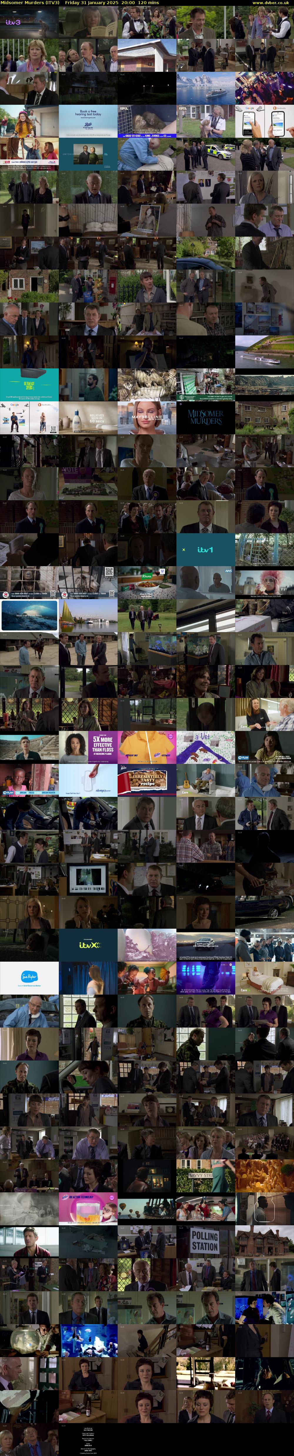 Midsomer Murders (ITV3) Friday 31 January 2025 20:00 - 22:00