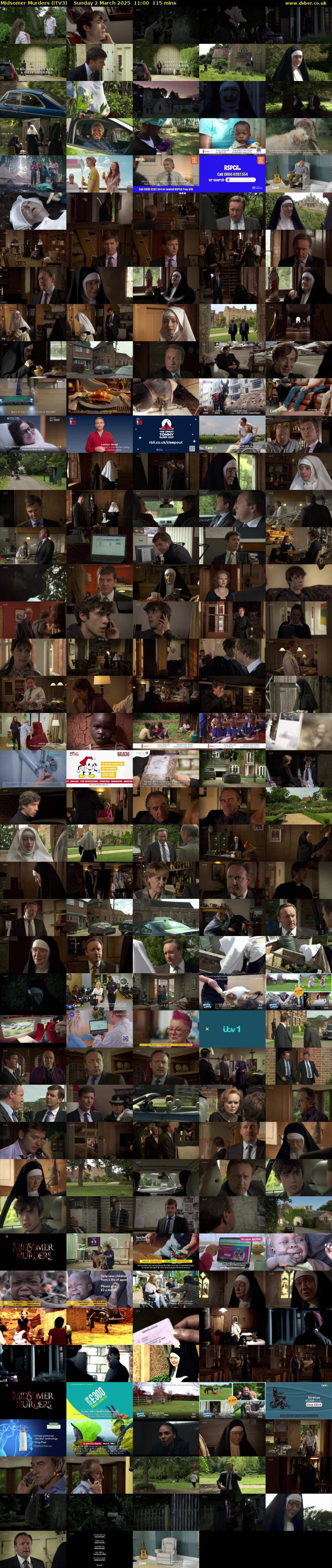 Midsomer Murders (ITV3) Sunday 2 March 2025 11:00 - 12:55
