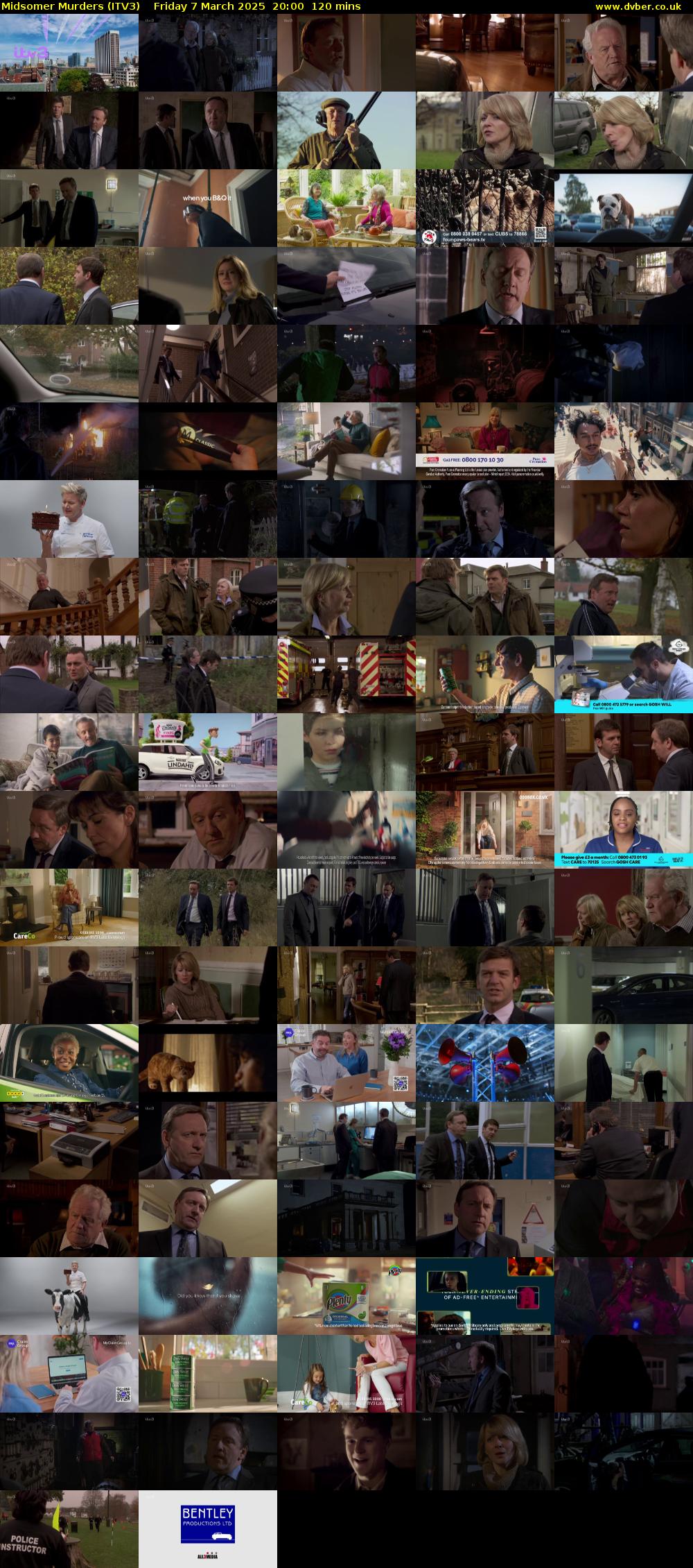 Midsomer Murders (ITV3) Friday 7 March 2025 20:00 - 22:00