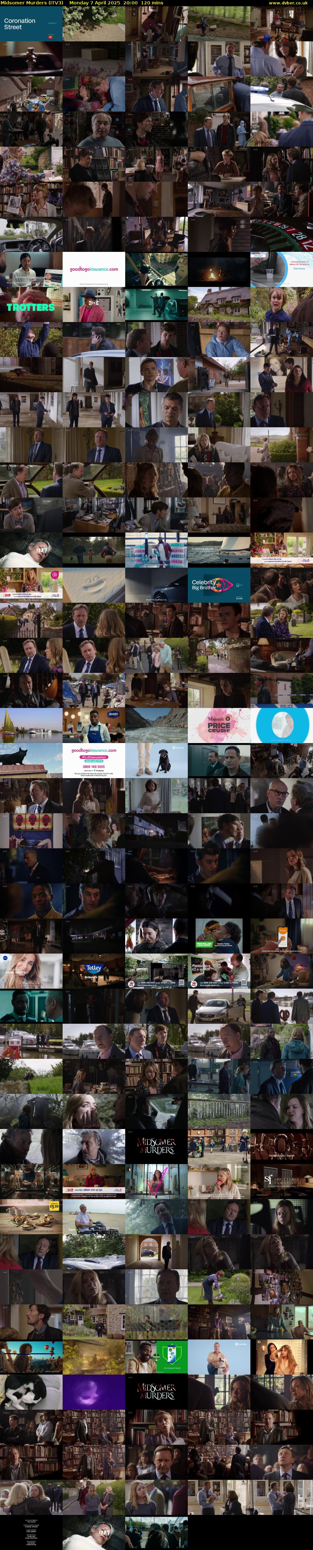 Midsomer Murders (ITV3) Monday 7 April 2025 20:00 - 22:00