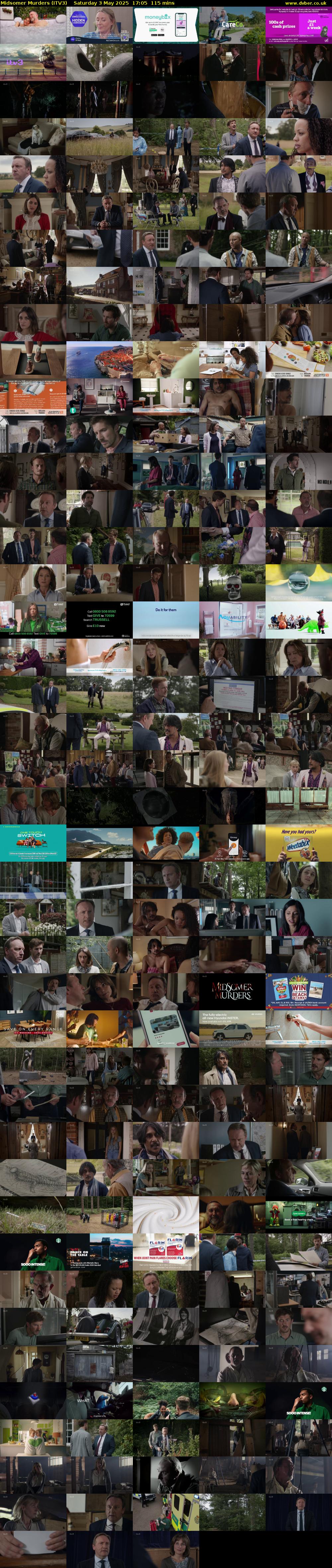Midsomer Murders (ITV3) Saturday 3 May 2025 17:05 - 19:00