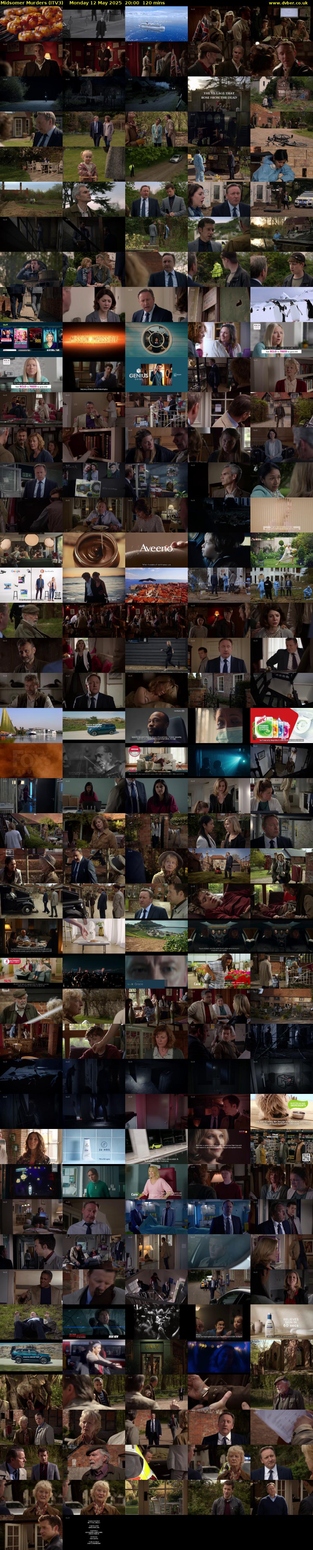 Midsomer Murders (ITV3) Monday 12 May 2025 20:00 - 22:00