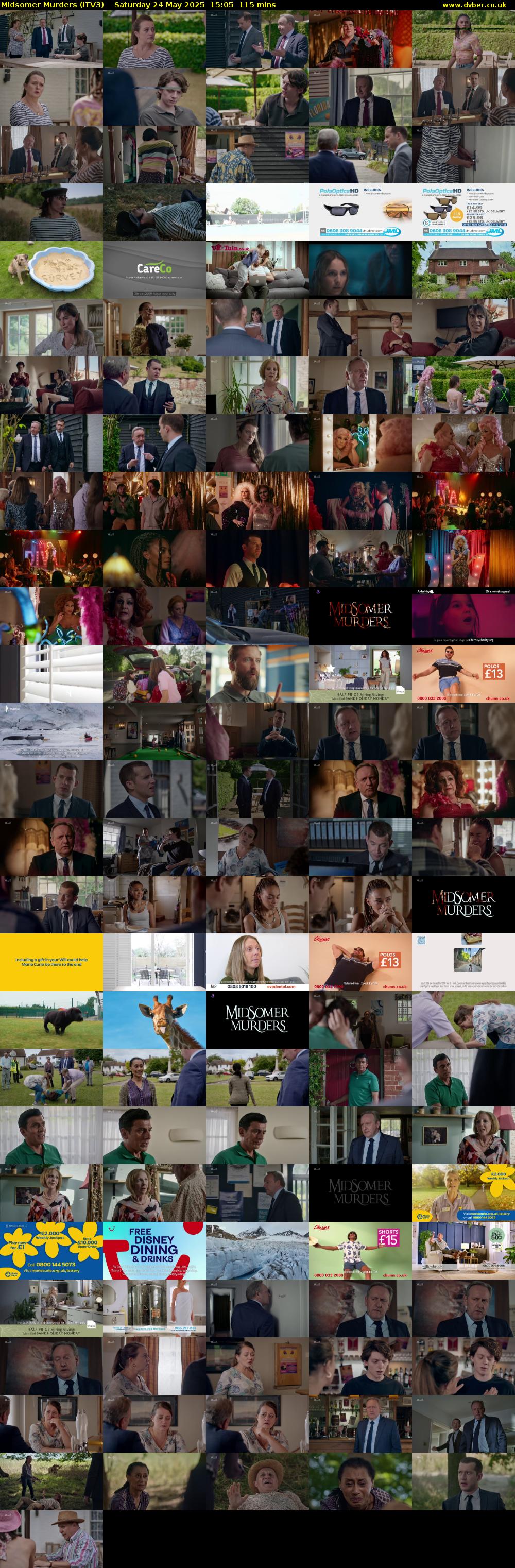 Midsomer Murders (ITV3) Saturday 24 May 2025 15:05 - 17:00