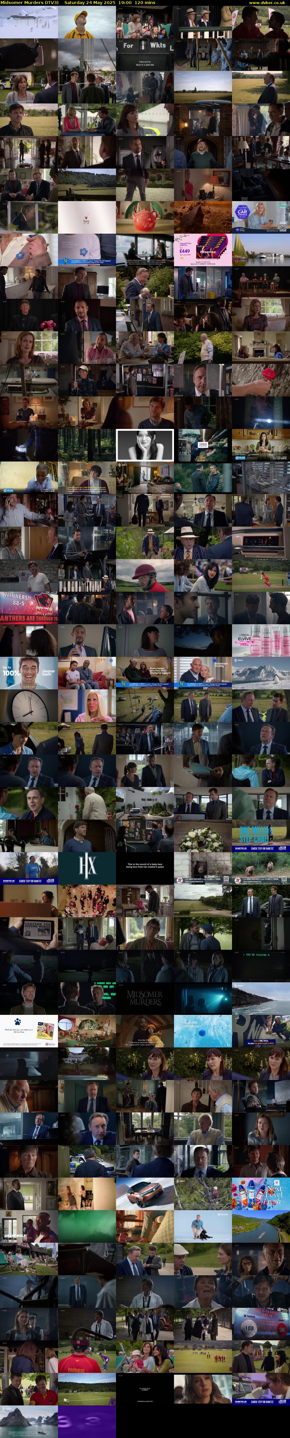 Midsomer Murders (ITV3) Saturday 24 May 2025 19:00 - 21:00