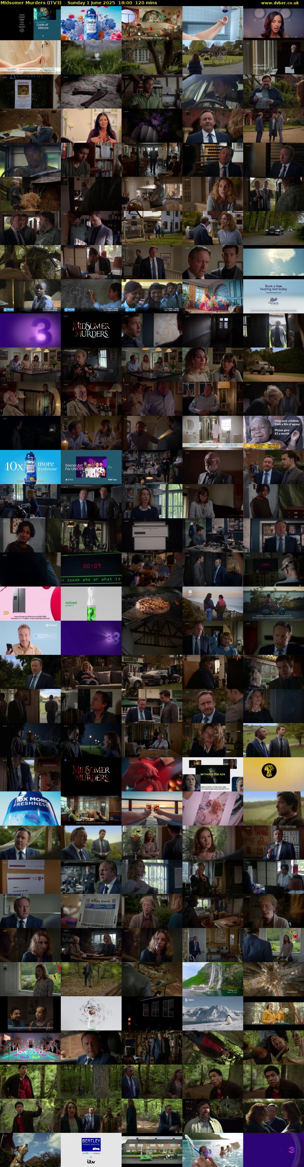 Midsomer Murders (ITV3) Sunday 1 June 2025 18:00 - 20:00