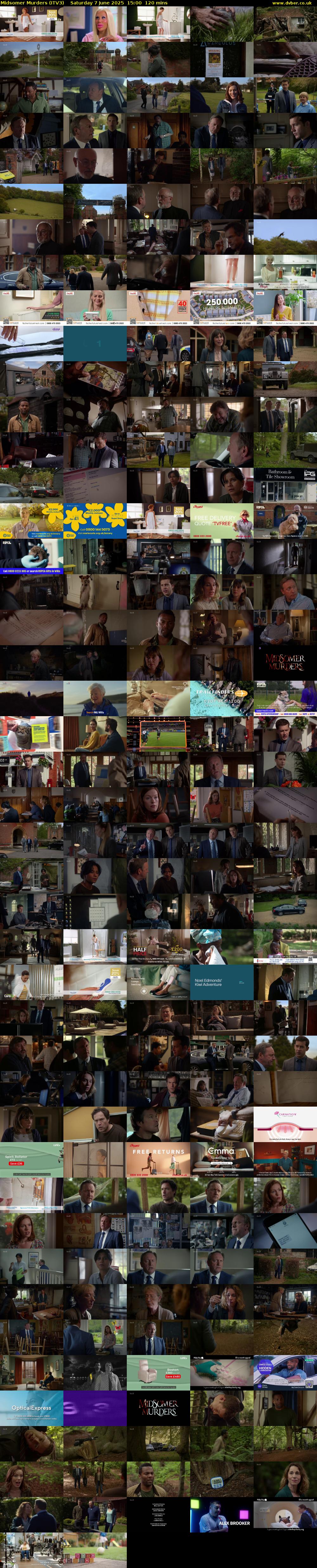 Midsomer Murders (ITV3) Saturday 7 June 2025 15:00 - 17:00