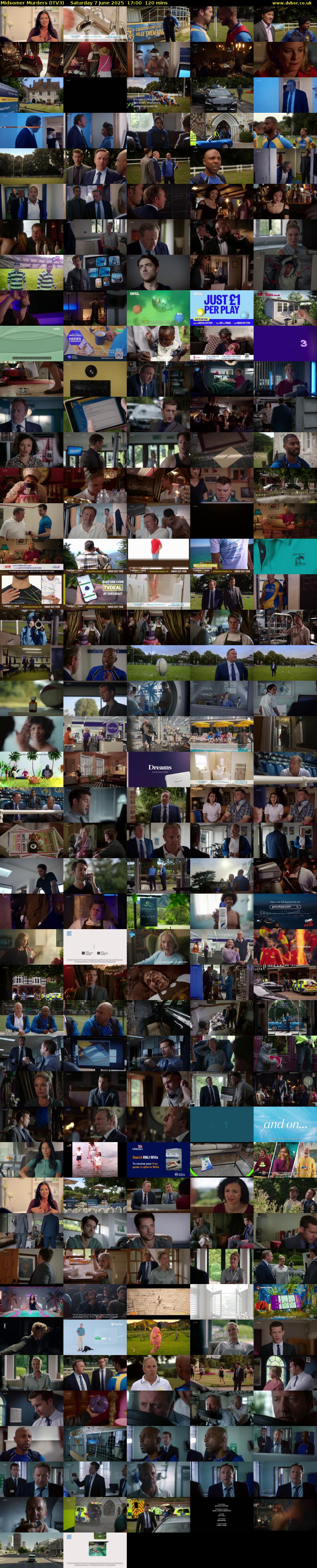 Midsomer Murders (ITV3) Saturday 7 June 2025 17:00 - 19:00
