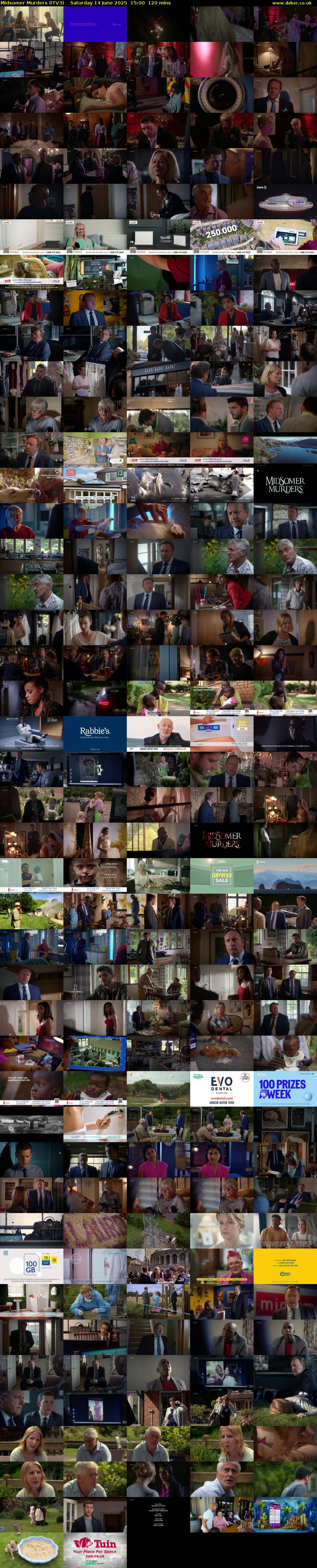 Midsomer Murders (ITV3) Saturday 14 June 2025 15:00 - 17:00