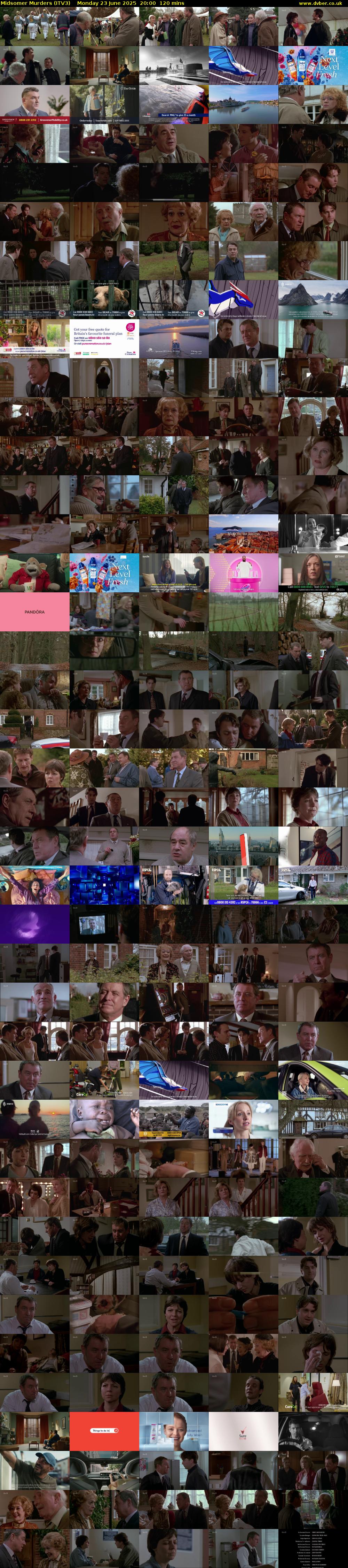 Midsomer Murders (ITV3) Monday 23 June 2025 20:00 - 22:00