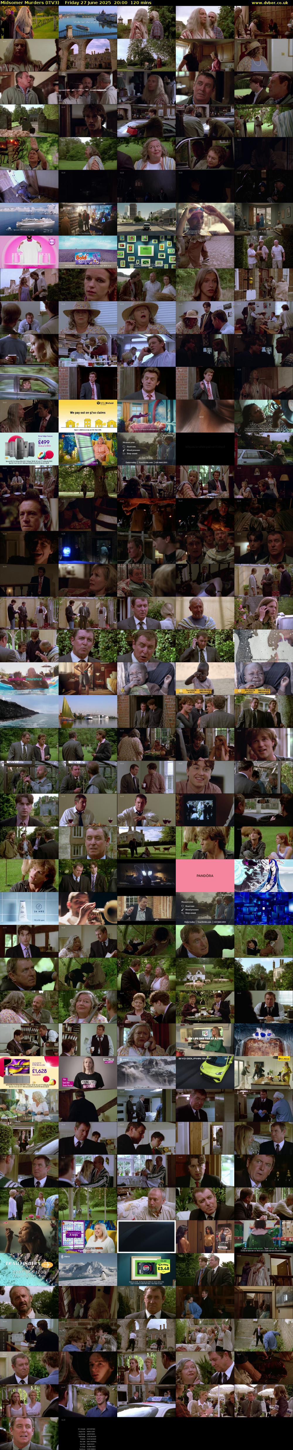 Midsomer Murders (ITV3) Friday 27 June 2025 20:00 - 22:00