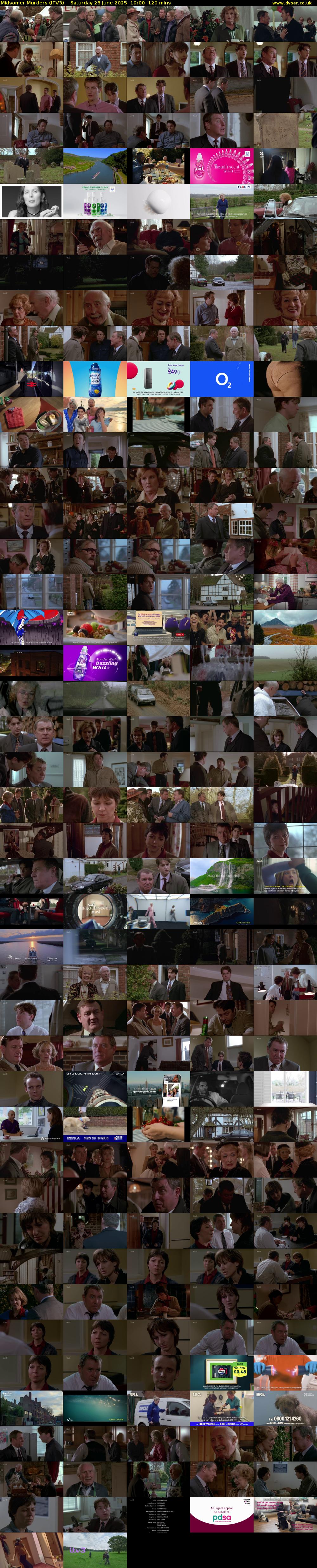 Midsomer Murders (ITV3) Saturday 28 June 2025 19:00 - 21:00
