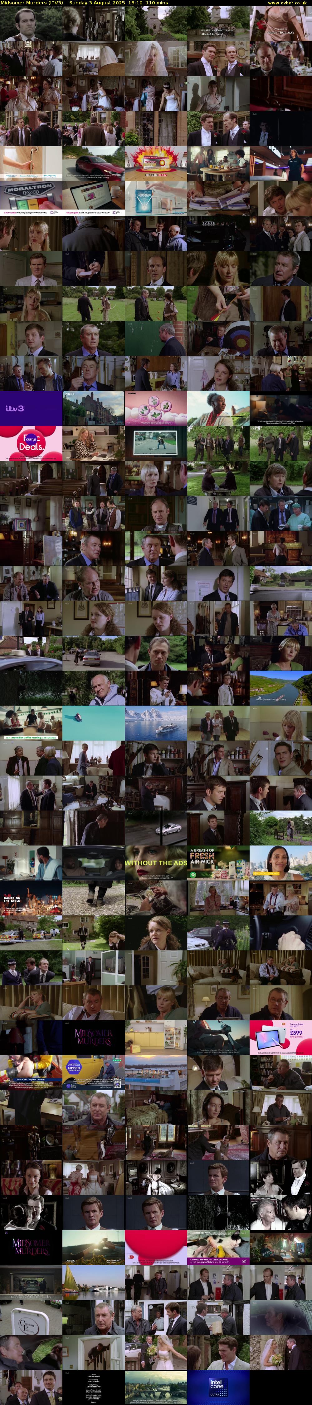 Midsomer Murders (ITV3) Sunday 3 August 2025 18:10 - 20:00