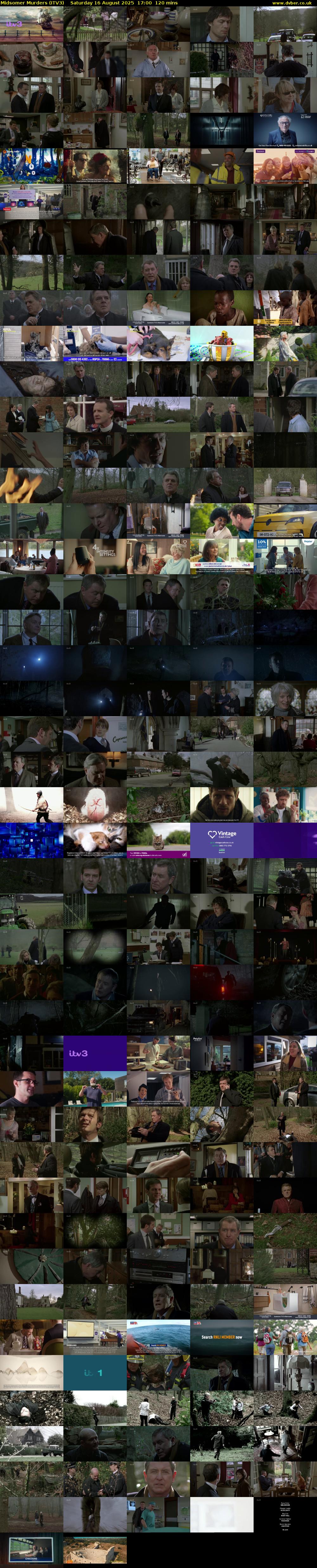 Midsomer Murders (ITV3) Saturday 16 August 2025 17:00 - 19:00