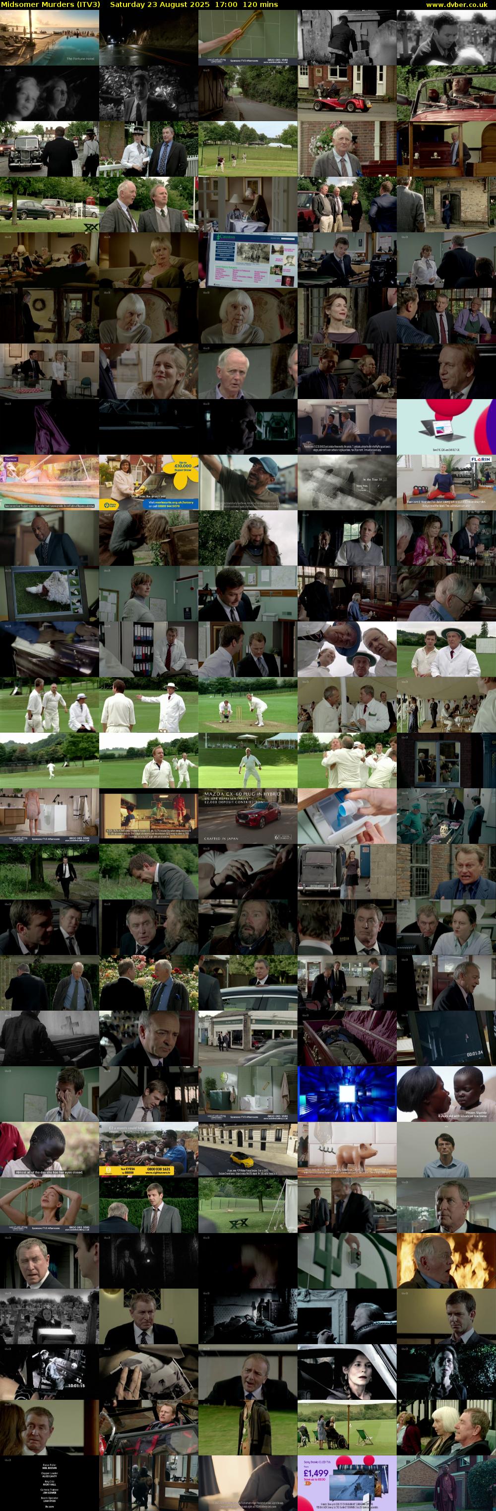 Midsomer Murders (ITV3) Saturday 23 August 2025 17:00 - 19:00