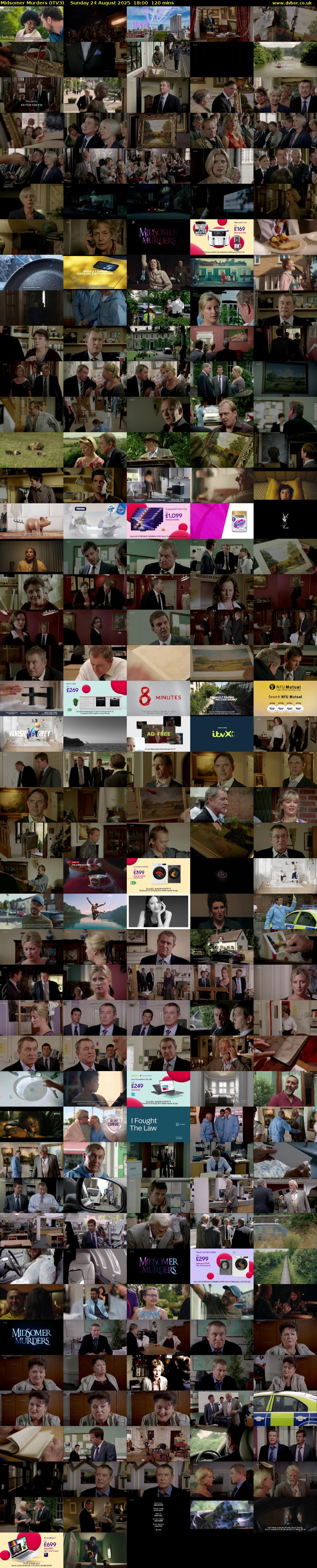 Midsomer Murders (ITV3) Sunday 24 August 2025 18:00 - 20:00