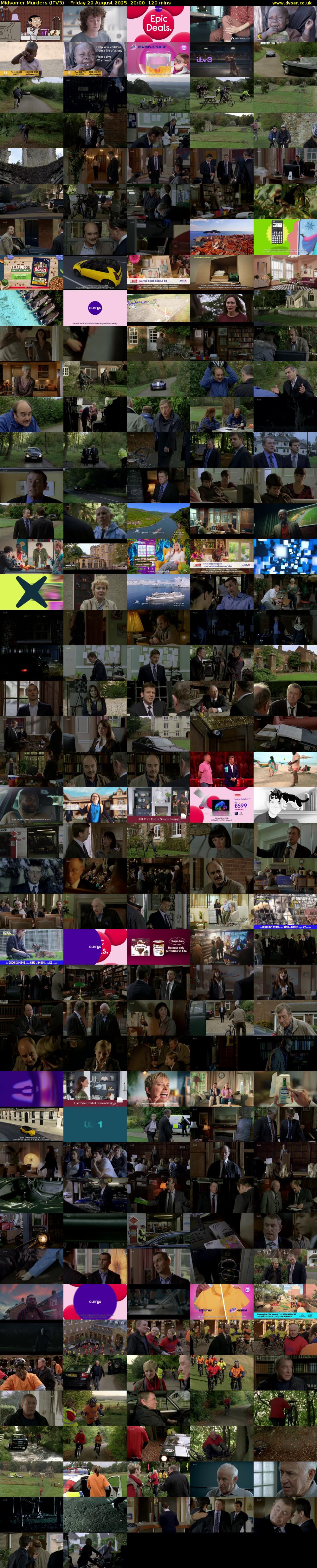 Midsomer Murders (ITV3) Friday 29 August 2025 20:00 - 22:00