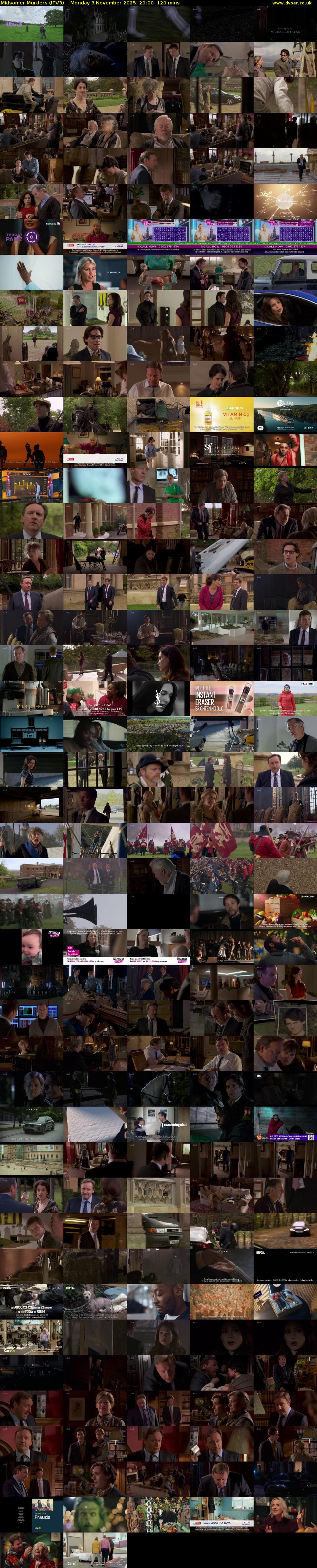 Midsomer Murders (ITV3) Monday 3 November 2025 20:00 - 22:00