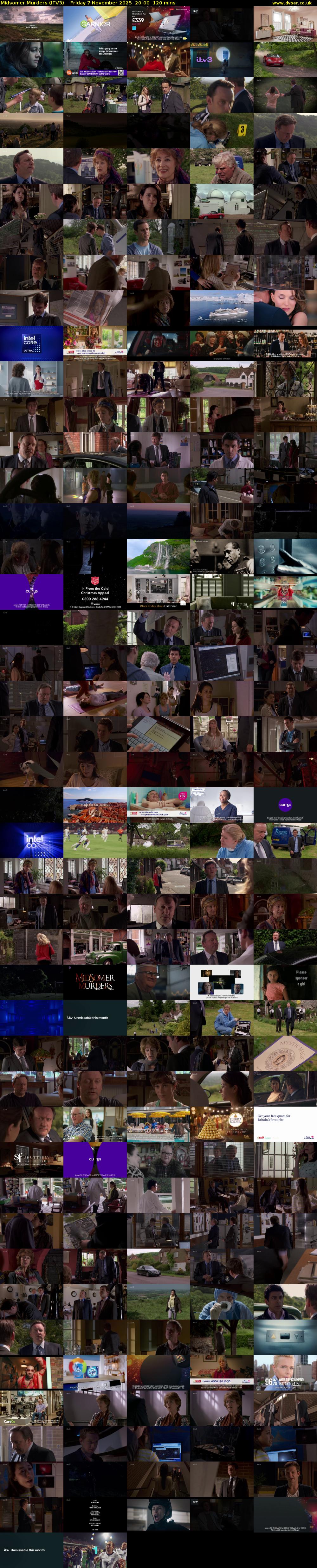Midsomer Murders (ITV3) Friday 7 November 2025 20:00 - 22:00