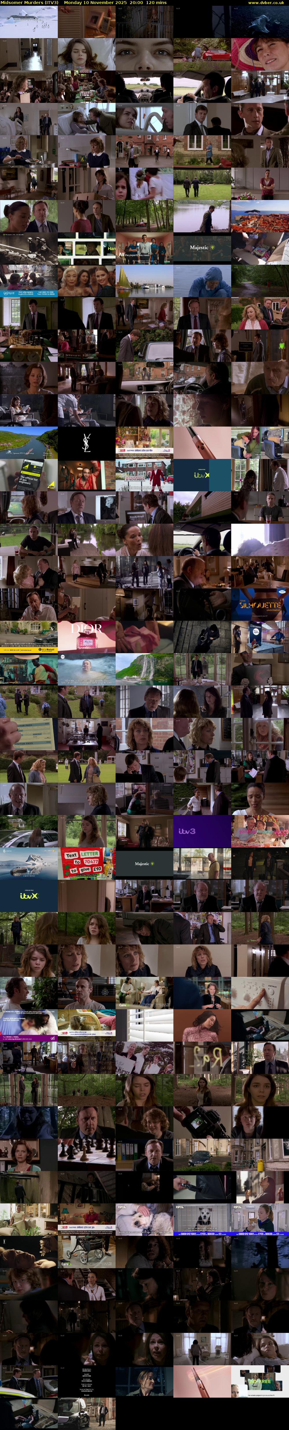 Midsomer Murders (ITV3) Monday 10 November 2025 20:00 - 22:00