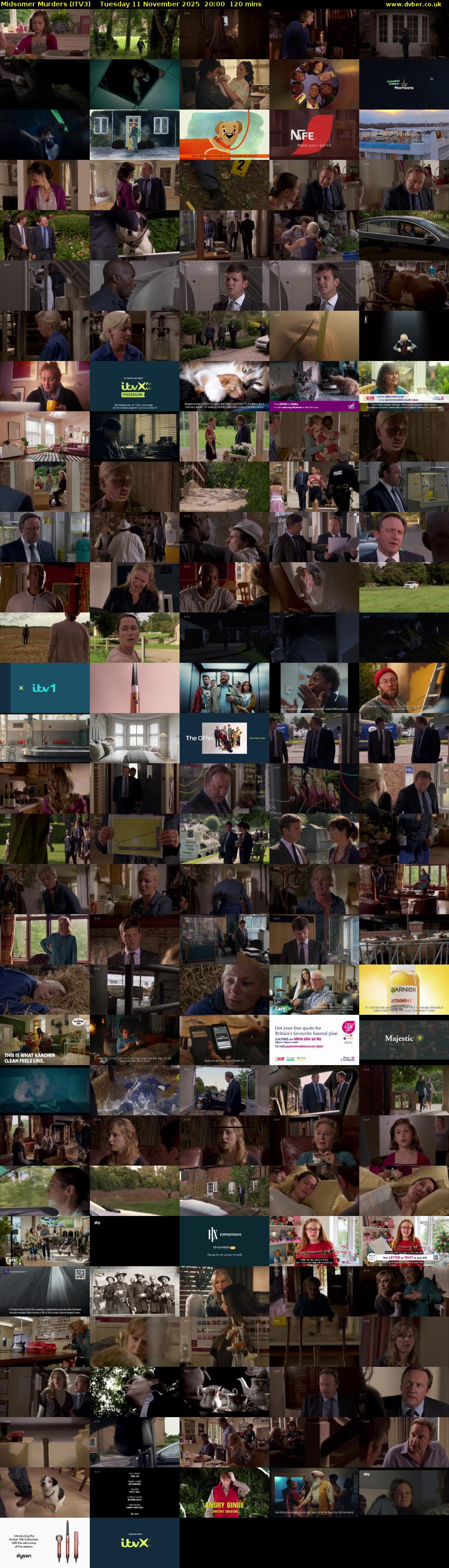 Midsomer Murders (ITV3) Tuesday 11 November 2025 20:00 - 22:00