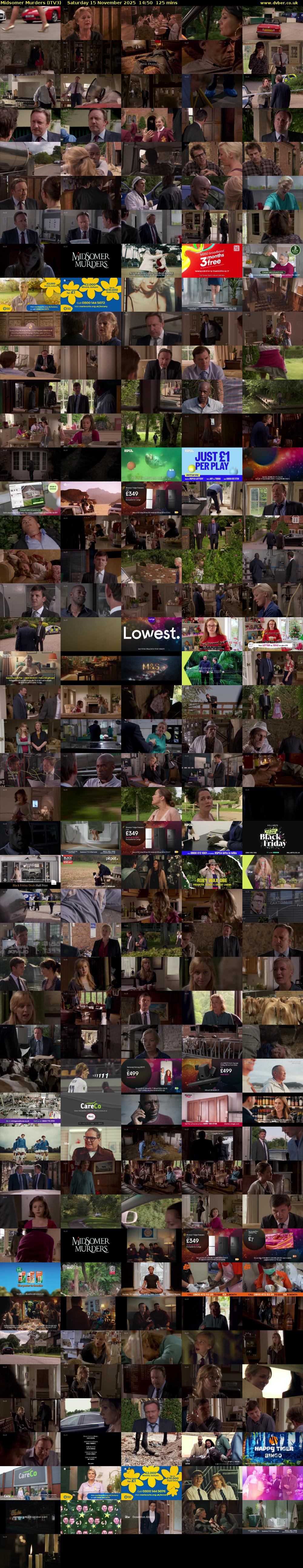Midsomer Murders (ITV3) Saturday 15 November 2025 14:50 - 16:55