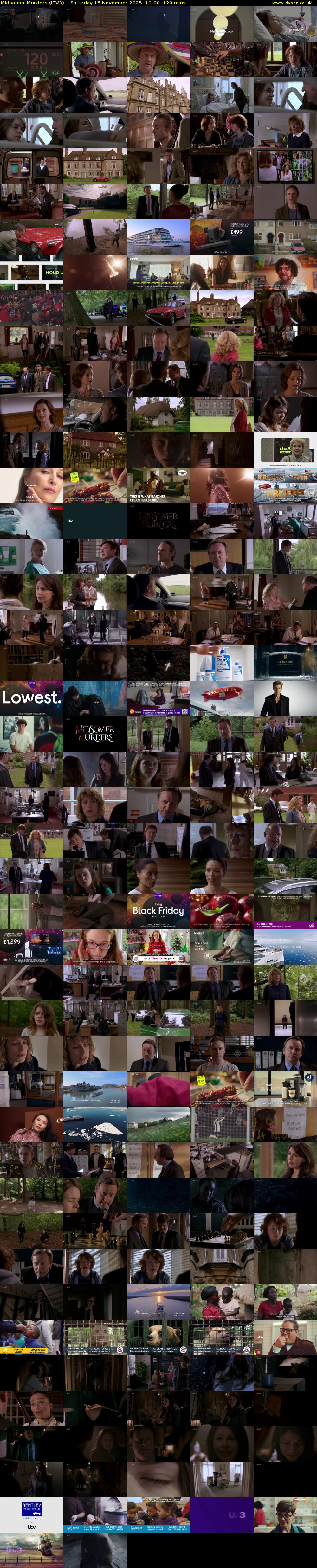 Midsomer Murders (ITV3) Saturday 15 November 2025 19:00 - 21:00