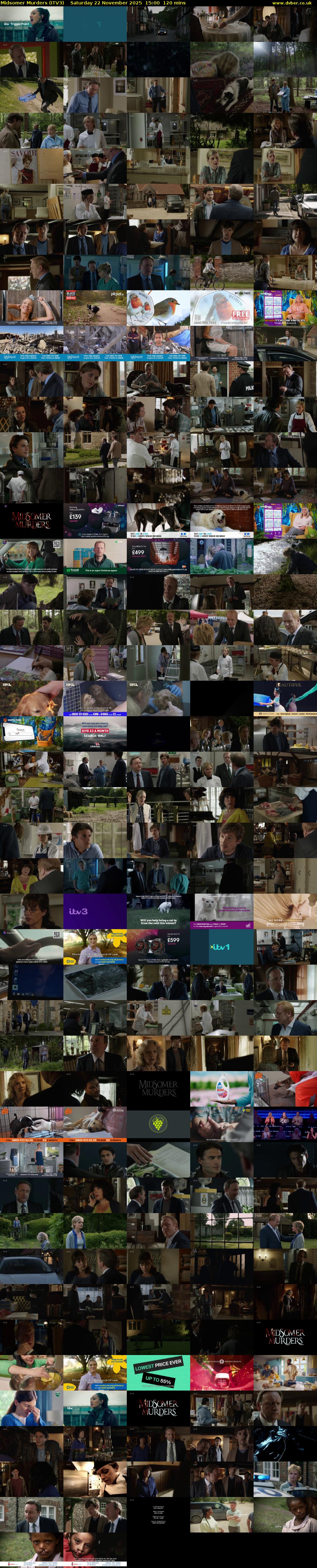 Midsomer Murders (ITV3) Saturday 22 November 2025 15:00 - 17:00